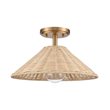 Elk Home Rydell 1-Light Semi Flush Ceiling Light