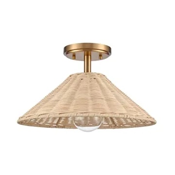 Elk Home Rydell 1-Light Semi Flush Ceiling Light