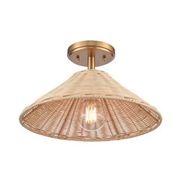 Elk Home Rydell 1-Light Semi Flush Ceiling Light