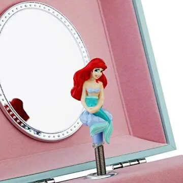 RR Kids Musical Jewelry Box with Mermaid Theme for Girls