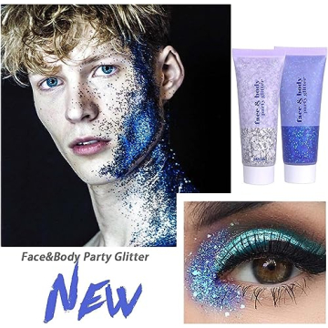DAGEDA Body Glitter Gel - Holographic Shimmer for All Occasions