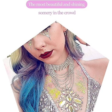 DAGEDA Body Glitter Gel - Holographic Shimmer for All Occasions