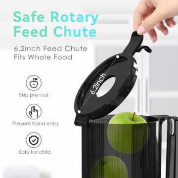 Cold Press Juicer 400w with Easy Clean & High Yield