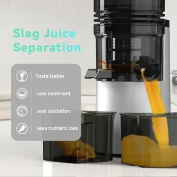 Cold Press Juicer 400w with Easy Clean & High Yield
