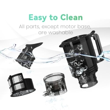 Cold Press Juicer 400w with Easy Clean & High Yield