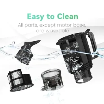 Cold Press Juicer 400w with Easy Clean & High Yield