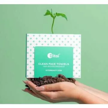 Ditoi Face Towels XL - Ultra-Soft Makeup Remover Wipes