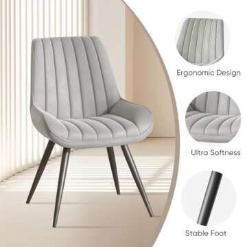 Stylish Nalupatio Dining Chairs Set for Modern Spaces