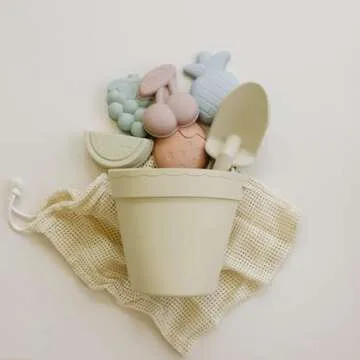 ForeverElla Eco-Friendly Silicone Beach Toy Set for Kids