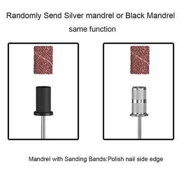 Cattino Electric Nail File, USB Electric Nail Drills for Acrylic Nails Professional, Portable Nail Drill Machine Manicure Pedicure Polishing Tools with Nail Drill Bits for Home Salon Use Gold