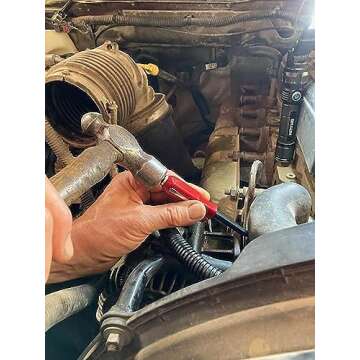 Lisle 35100 1/4" Pry Bar with Strike Cap