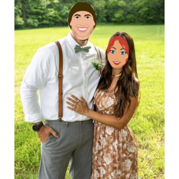 Genuine Leather Suspenders for Men - Y Design