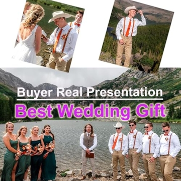 Genuine Leather Suspenders for Men - Y Design