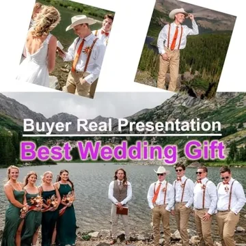 Genuine Leather Suspenders for Men - Y Design