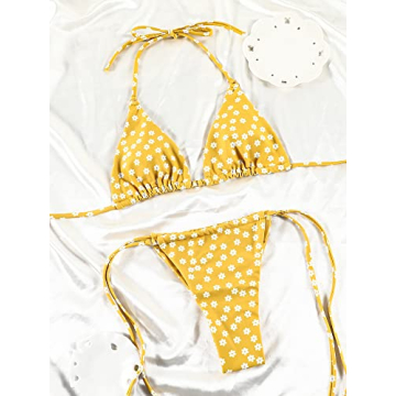 Women Halter String Bikini Set for Confident Summer Style