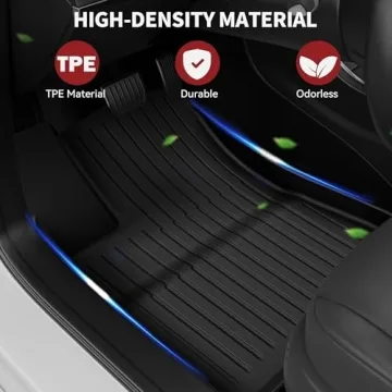YITAMOTOR Floor Mats for 2024 Tesla Model 3 Highland Set