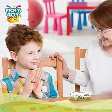 Pick A Toy Stress Relief Fidget Sensory Toy Set – 10 Small Quiet Metal Acupressure Rings for Adults, Teens & Kids 5+. Stimming Toys for Focus and Relaxation. Spike Fidgets for School & Office