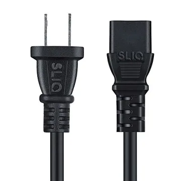 Sliq Gaming 2 Prong AC Power Cable for Xbox and PS4