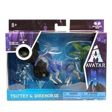 Tsu’tey Action Figure and Direhorse - Avatar Collection