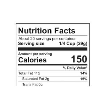 BeeFree Warrior Mix Gluten Free Granola - Chunky Granola Bites | Paleo Granola, Low Carb, Grain Free, Preservative Free, Oat Free | Granola for Yogurt, Low Calorie Snacks | Bob's Salted Caramel, 20 Ounce Bag