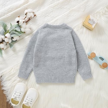 Karwuiio Toddler Baby Christmas Sweater for Kids