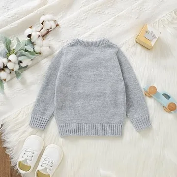 Karwuiio Toddler Baby Christmas Sweater for Kids