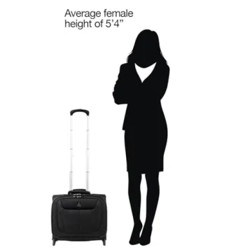 Travelpro Maxlite 5 Lightweight Rolling Underseat Tote Carry-On