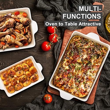 IPOW Casserole Dish Bakeware Set for All Occasions