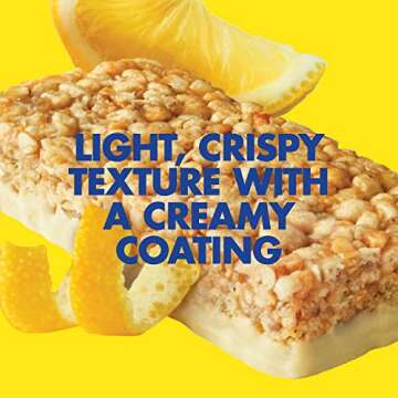 LUNA BAR - Gluten Free Snack Bars - Lemon Zest -8g of protein - Non-GMO - Plant-Based Wholesome Snacking - On the Go Snacks (1.69 Ounce Snack Bars, 15 Count)