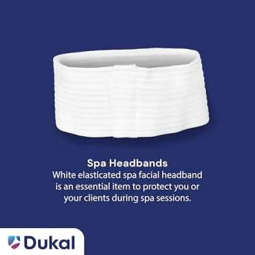 Disposable Stretchable Headband with Closure, 48 Ct.