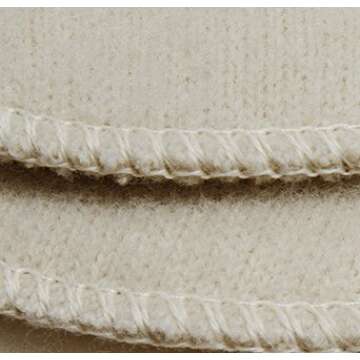 Soothingly Soft Merino Wool Nursing Pads, Style Softline, Extra Thickness, 6 in. Diameter (Small)