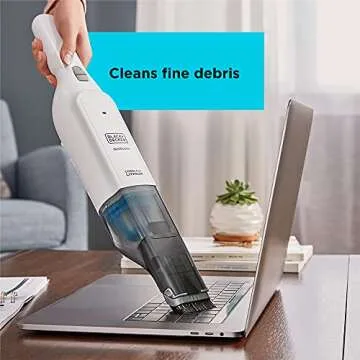 BLACK+DECKER Cordless Handheld Vacuum with Strong Suction Power