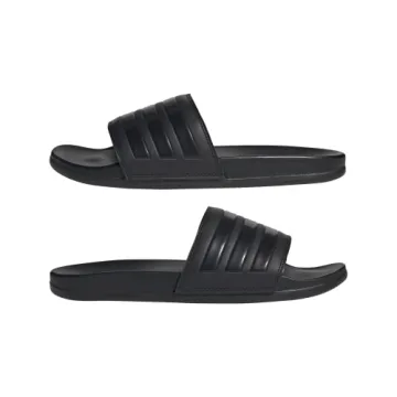 Adidas Unisex Comfort Slides - Black Discontinued Style