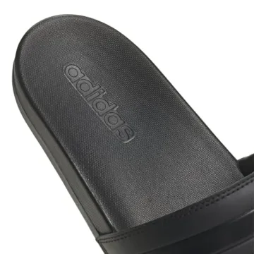 Adidas Unisex Comfort Slides - Black Discontinued Style