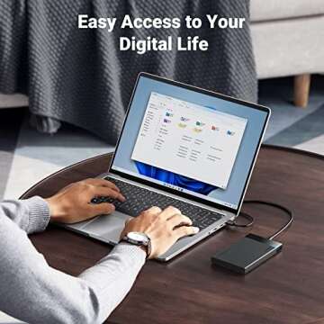 UGREEN 2.5" Hard Drive Enclosure USB C 3.1 Gen 2