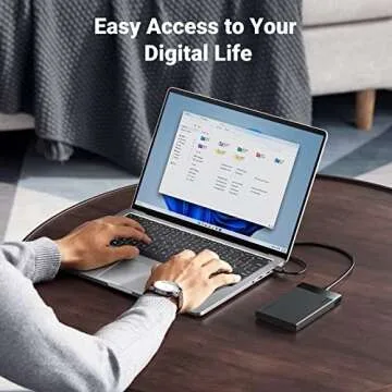 UGREEN 2.5" Hard Drive Enclosure USB C 3.1 Gen 2