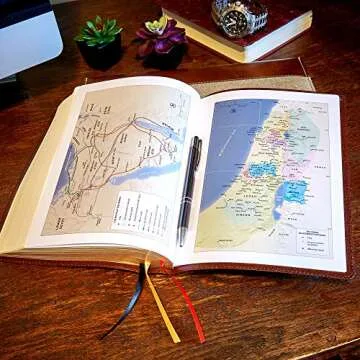 CSB Verse-by-Verse Reference Bible, Brown Bonded Leather, Black Letter, Presentation Page, Cross-References, Full-Color Maps, Easy-to-Read Bible Serif Type