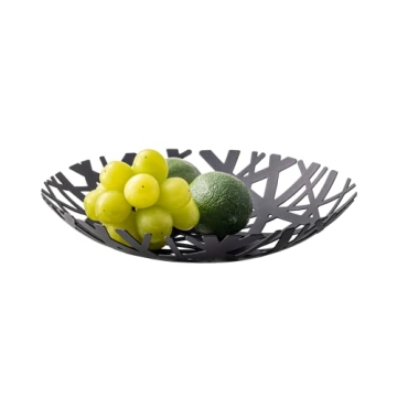 Yamazaki Home Fruit Bowl Steel One Size Black