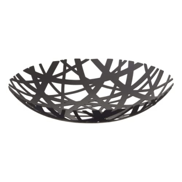 Yamazaki Home Fruit Bowl Steel One Size Black