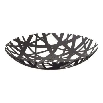 Yamazaki Home Fruit Bowl Steel One Size Black