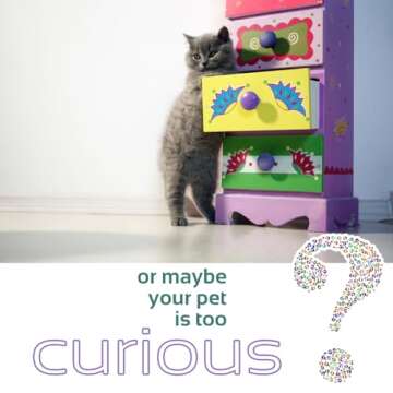 Baby Proofing Safety Cabinet Locks - Child Proof Latches by Oxlay