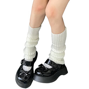 Chic Verdusa Women's Rib Knit Leg Warmers for Winter Style