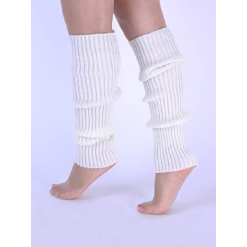 Chic Verdusa Women's Rib Knit Leg Warmers for Winter Style