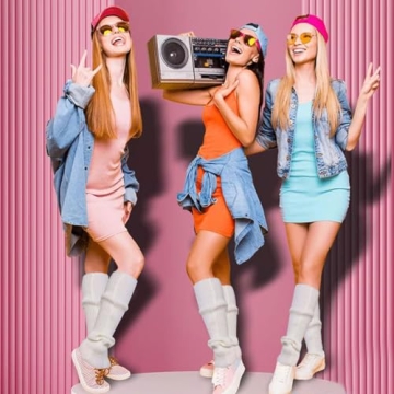 Stylish Ewandastore 80s Winter Leg Warmers for Women