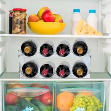 Homecor Water Bottle Organizer for Ultimate Kitchen Organization