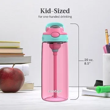 Contigo Kids Water Bottle, 20oz, Spill-Proof, BPA-Free