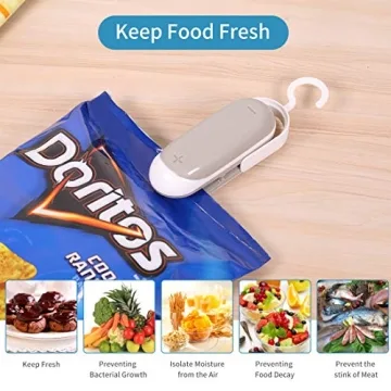 Portable Mini Bag Sealer Cutter for Fresh Food Storage