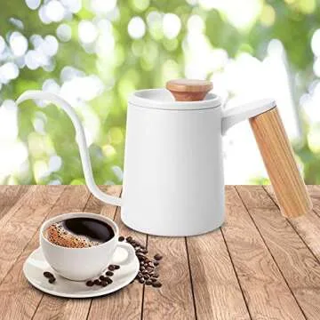 Elegant Long Thin Spout Kettle for Perfect Coffee Pouring