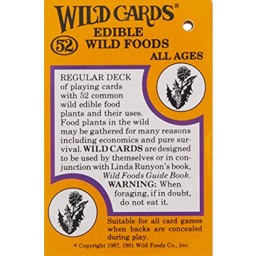 Edible Wild Foods: Fun Survival Playing Cards