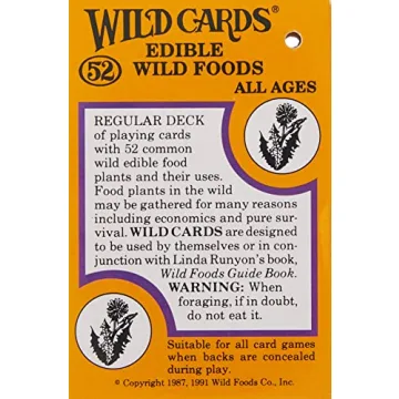 Edible Wild Foods: Fun Survival Playing Cards